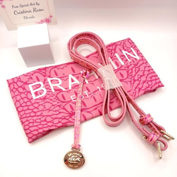 Brahmin replacement straps, dust bag, hang fob tag NEW - Picture 4 of 4